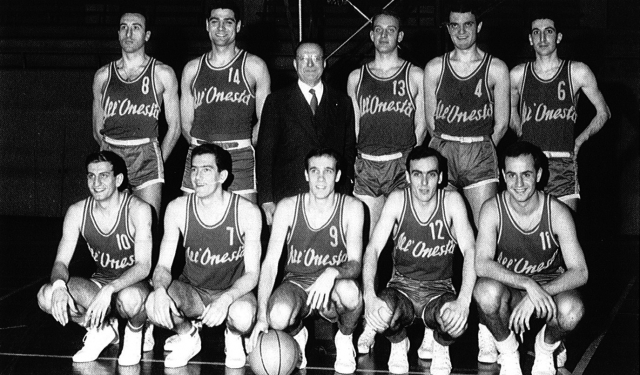 Gamba, Masocco, Valentino Milanaccio, L.Ongaro, Pessina, Scheiola, Gnocchi, Galletti, Brega, Rizzitelli, Morini.